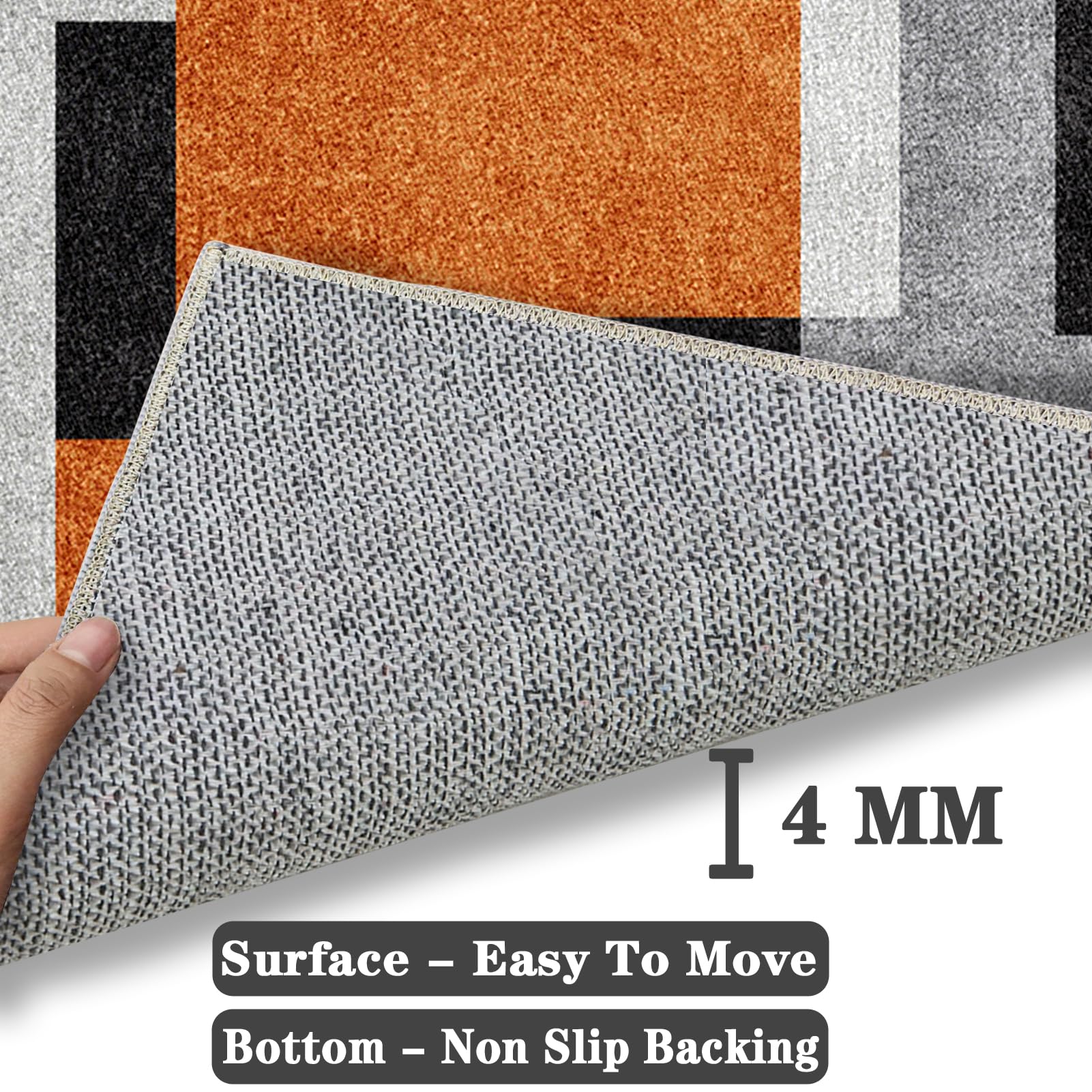 Tappeto per Sedia Ufficio Gaming 130 x 150 cmTappetino per Sedia da Scrivania, Tappetino di Protezione per Pavimento, Tappeto per Sedia con Ruote, Tappetino Pavimenti per Parquet e Pavimenti Duri