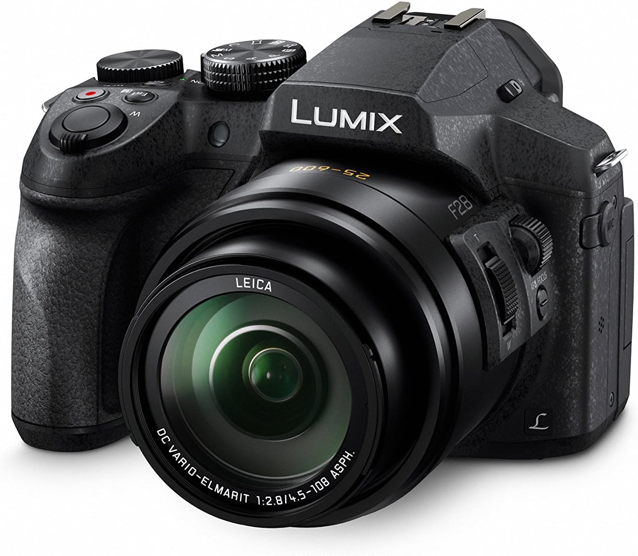 Panasonic Lumix DMC-FZ300 Fotocamera Digitale Bridge Super Zoom, 12.1 Mpixel, Obiettivo Leica DC Vario-Elmarit DC 25-600 mm 24x, Nero Panasonic Lumix DMC-FZ300 Fotocamera Digitale Bridge Super Zoom, 12.1 Mpixel, Obiettivo Leica DC Vario-Elmarit DC 25-600 mm 24x, Nero