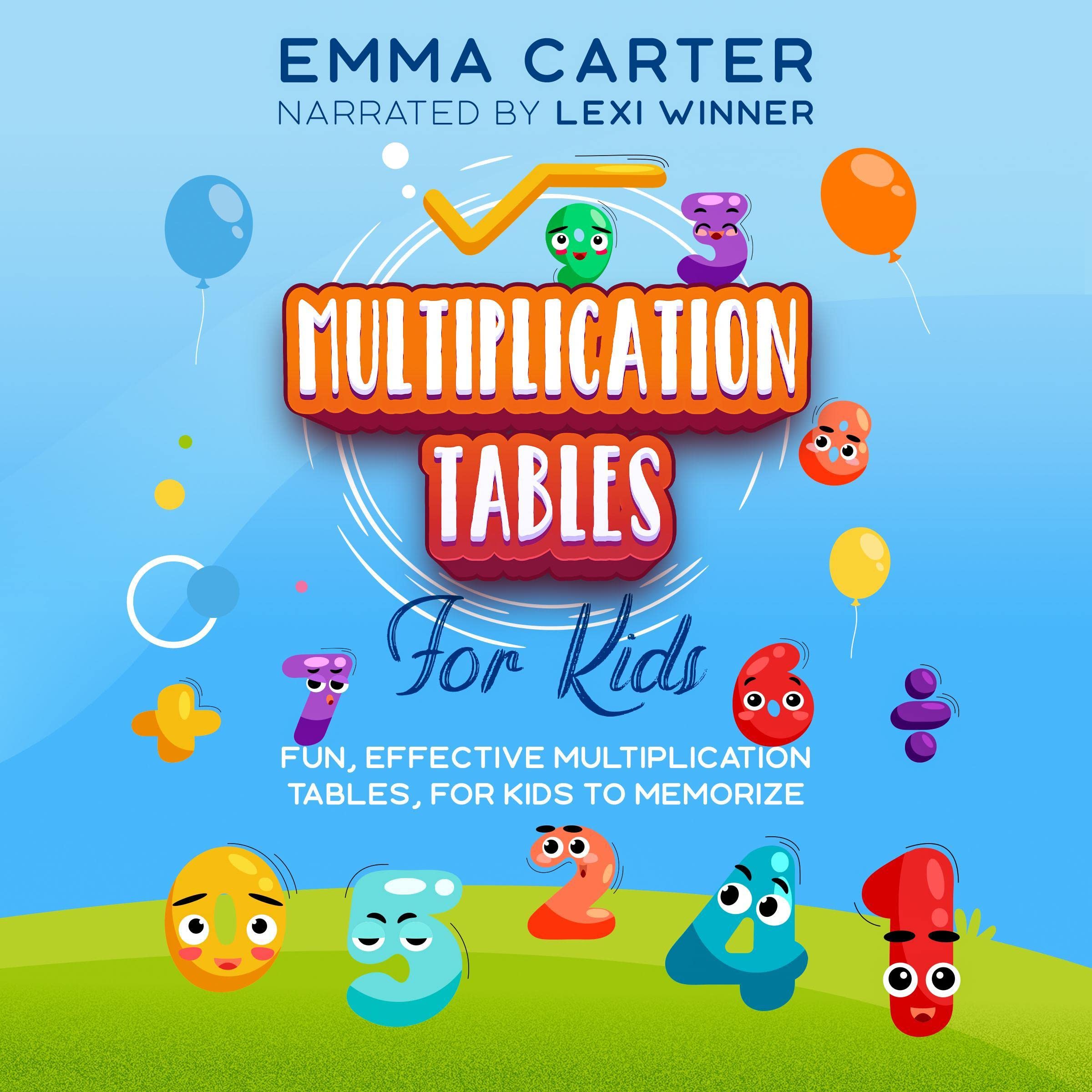 Cover art for Multiplication Tables for Kids