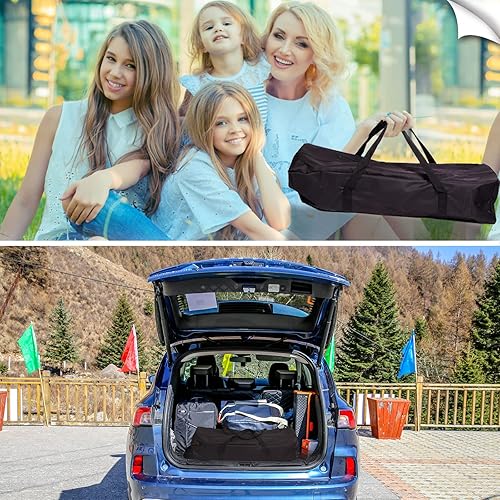 Miniatura 5 de Mesa auxiliar plegable para acampar al aire libre que se pliega ligera mesa de picnic portátil plegable mesa de campamento de aluminio enrollable