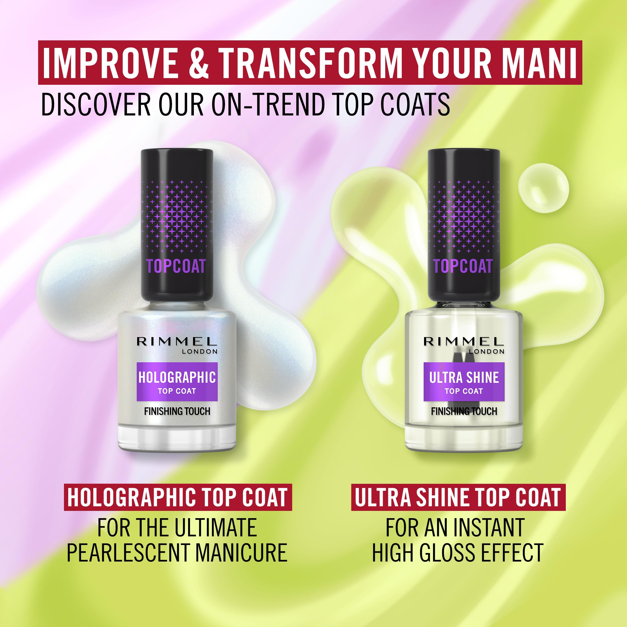 Holographic Top Coat 12 Ml