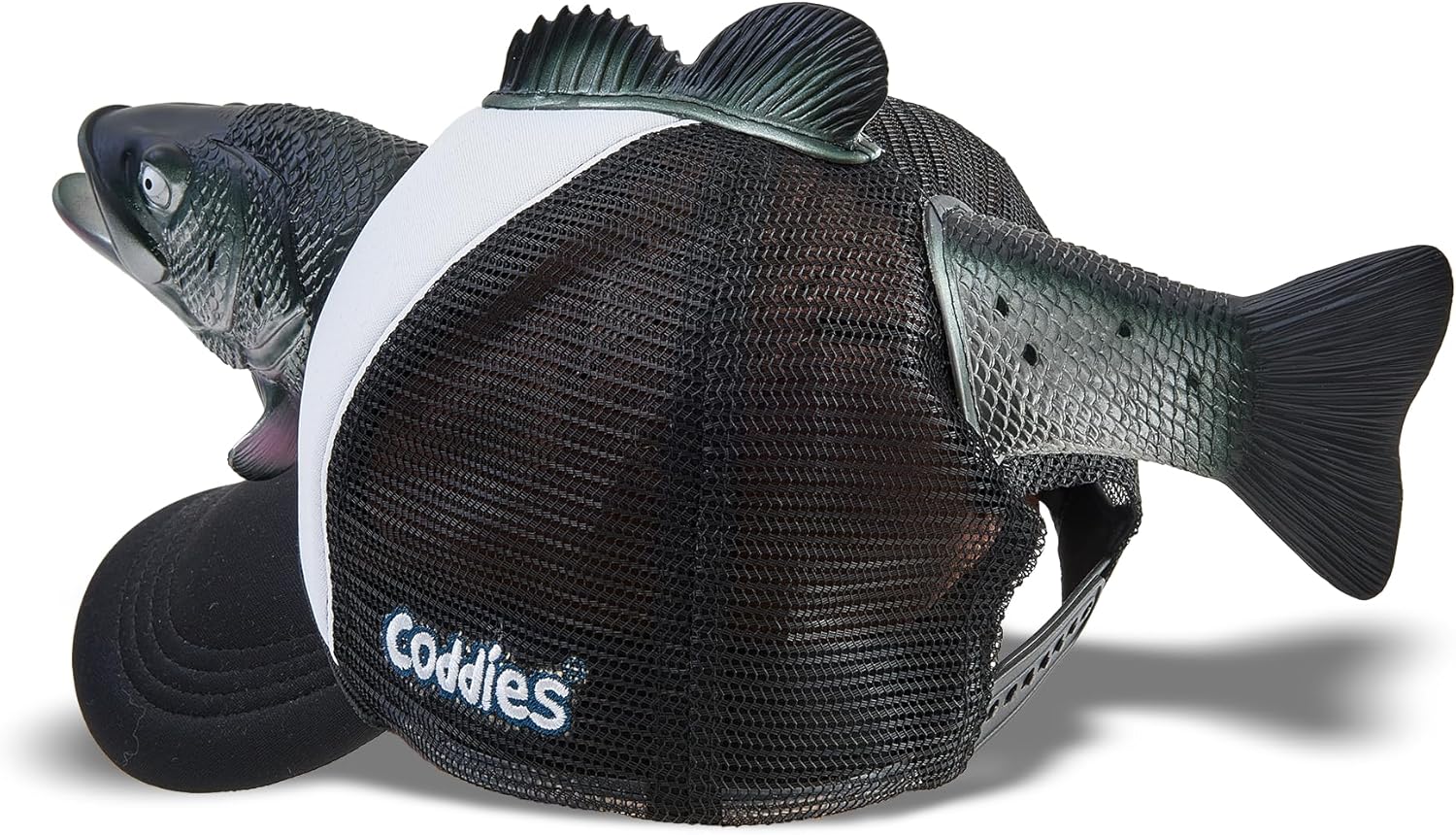 Coddies Bass Fish Hat - Hilarious Novelty Bass Fishing Hat, Perfect Gag Fishing Gift for Anglers, Dads & Fish Enthusiasts