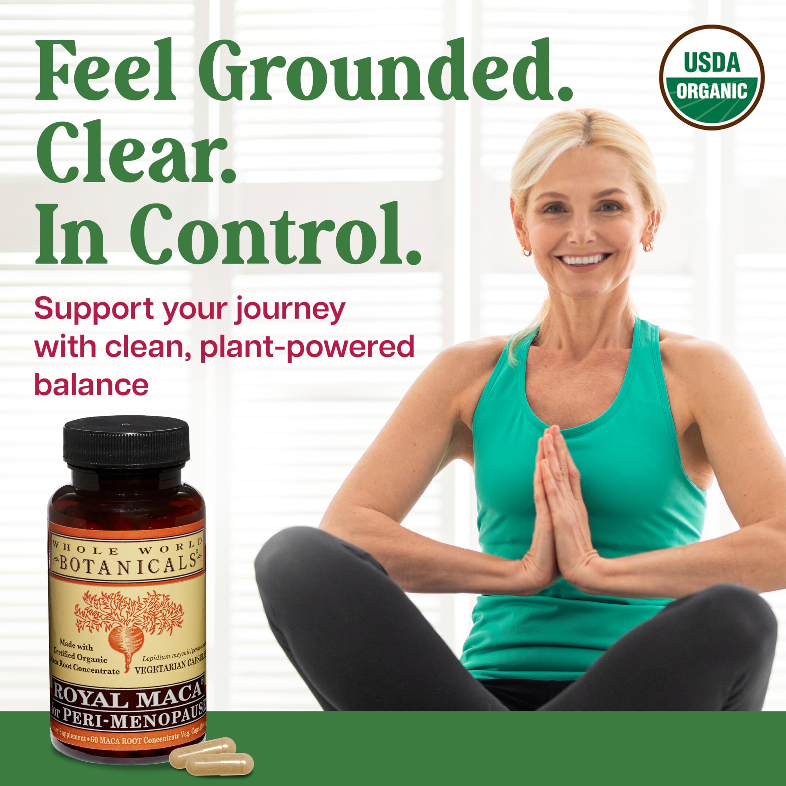 Whole World BOTANICALS Royal Maca for Peri-Menopause, 60 CT thumbnail 6