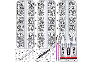 16,500 Pcs Swarovski Crystals Rhinestones AB with B7000 Glue for Tumbler