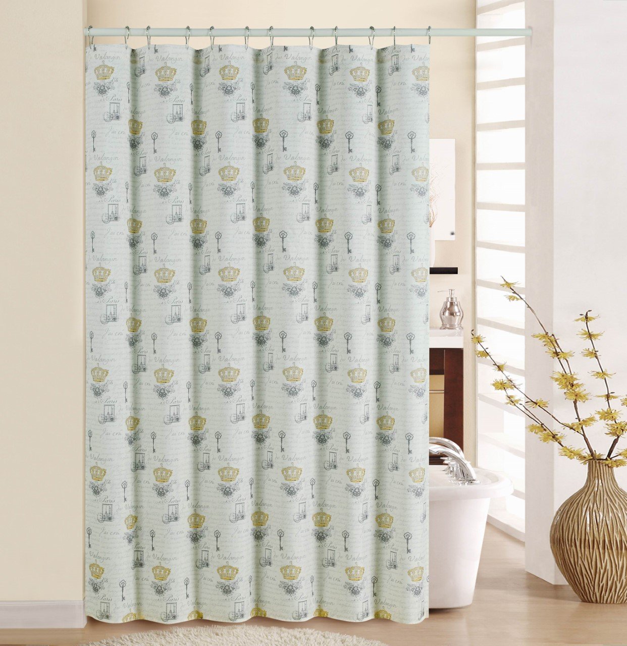 Waverly Fabric Shower Curtains Curtains & Drapes