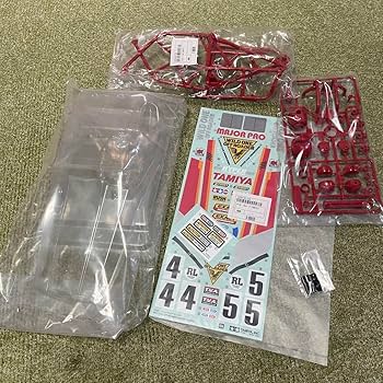 タミヤ　ワイルドワン初期型未走行プロポセット（ボディ・ステッカーは再販版） タミヤ ワイルドワン初期型未走行プロポセット（ボディ