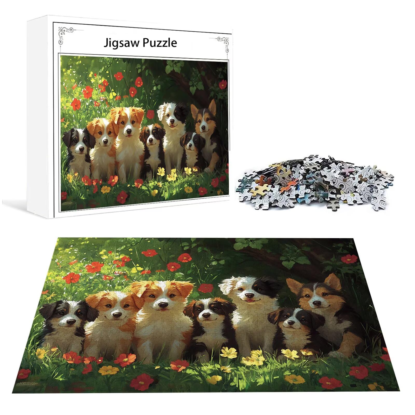 Puzzle 2000 Teile Erwachsene Tier 100x70cm,2000pcs Klassische Puzzles Blumen Anspruchsvoll Jigsaw Spielzeug Puzzlespiel Lernspiel Impossible Holzpuzzle Geeignet für alle Altersgruppen Geschenk P-366