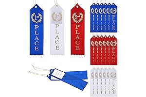 Thinp 18 Pieces Prize Ribbons 1st 2nd 3rd
