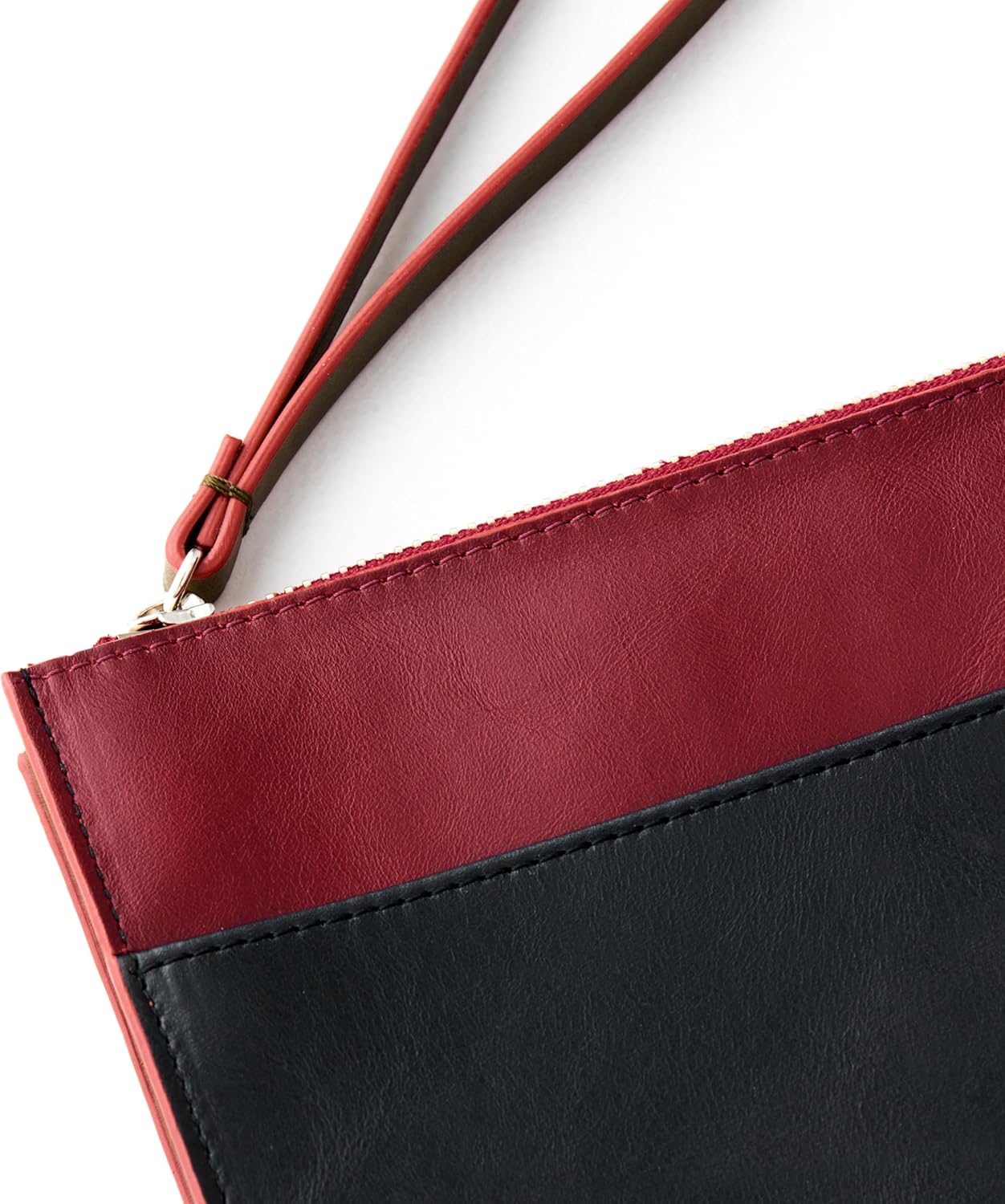 Wristlet for Women and Men, Full-Grain Leather Clutch with Zip Closure & RFID Blocking - Image 4