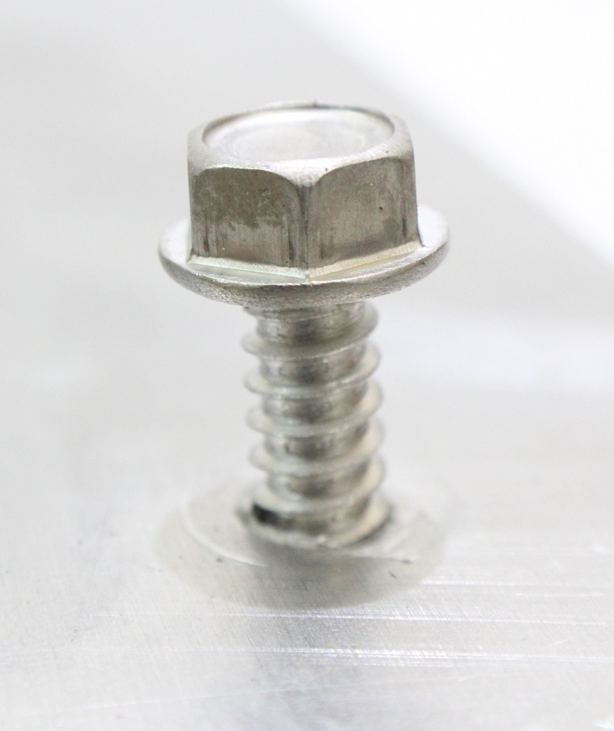 AMERICANINTEGRATEDSUPPLY.COM #14x3 Hex Washer Head Self-Drilling Screws – 12 Pack, Steel Zinc Plated, Grade 2, Inch