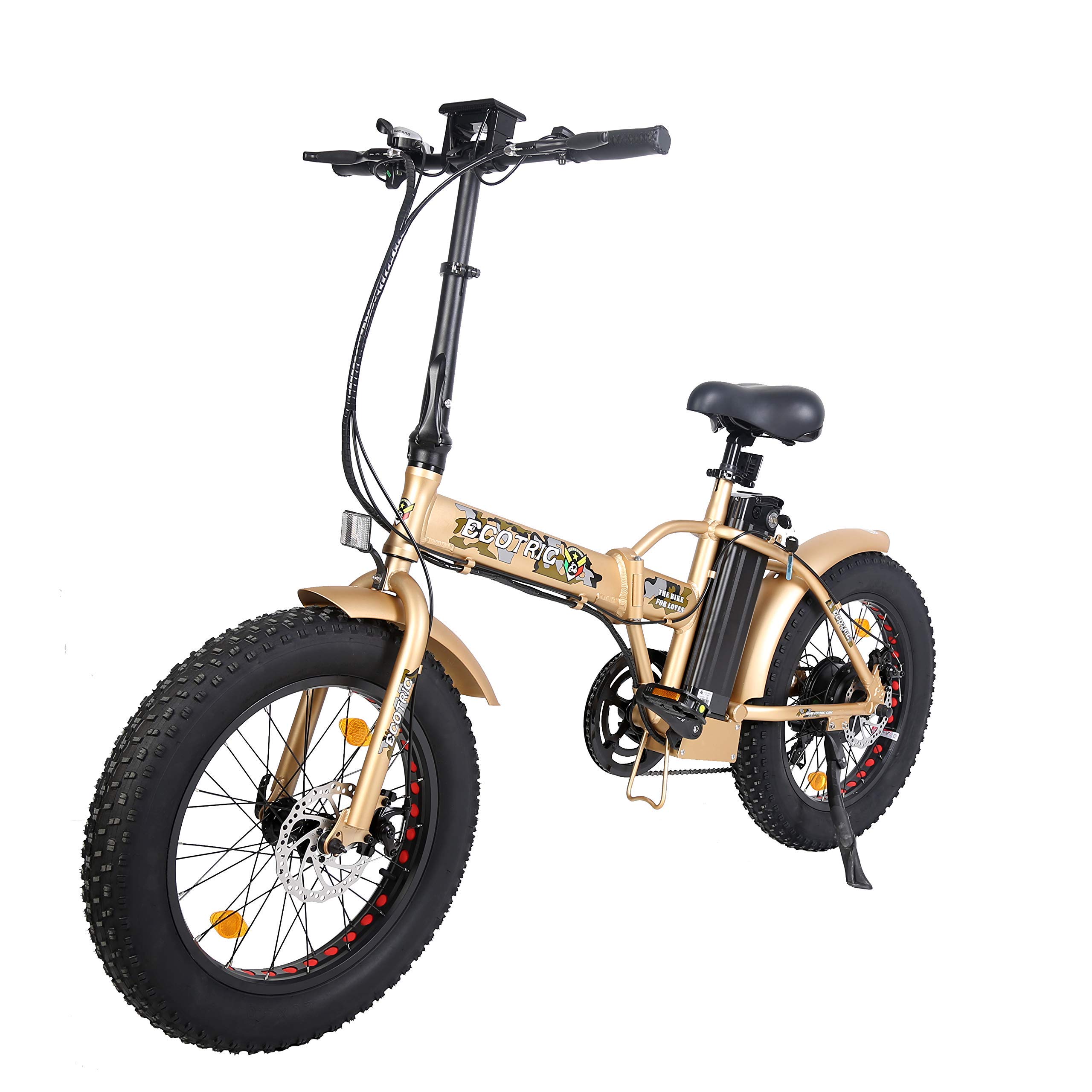 Buy ECOTRIC Electric Bike 500W Folding Ebike 20" Tire Foldable Electric
