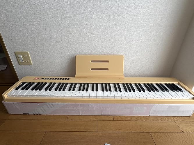 Amazon | Carina 電子ピアノ 88鍵盤 キーボード 軽量スリム 充電式