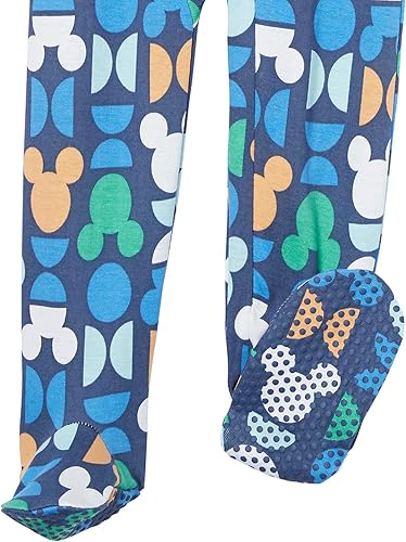 Vista 50 de Yaxa Essentials Disney Marvel Star Wars - Pijama unisex de algodón con pies para bebés y niños pequeños, paquete múltiple