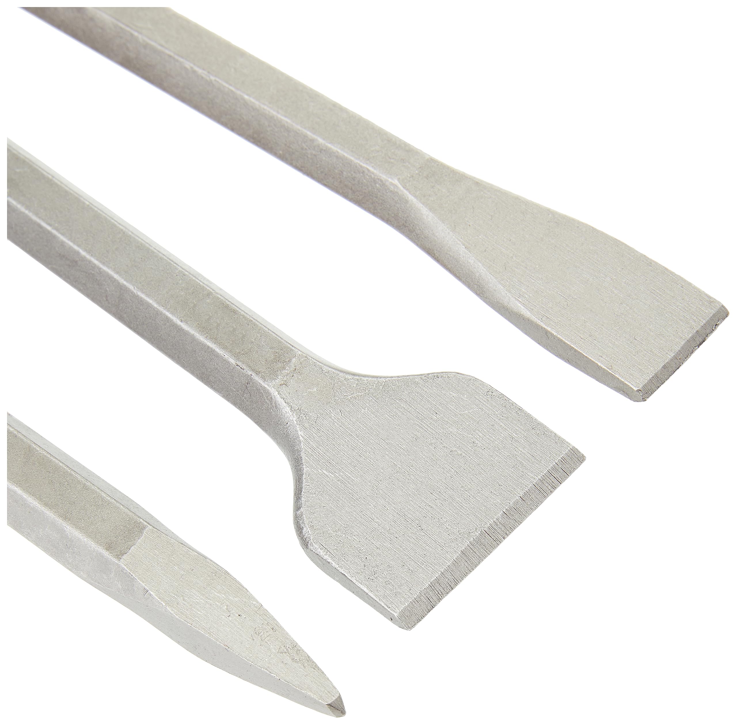 Silverline 515779 SDS Plus Hex Chisel Set 3pce 250 mm – 20, 40 mm