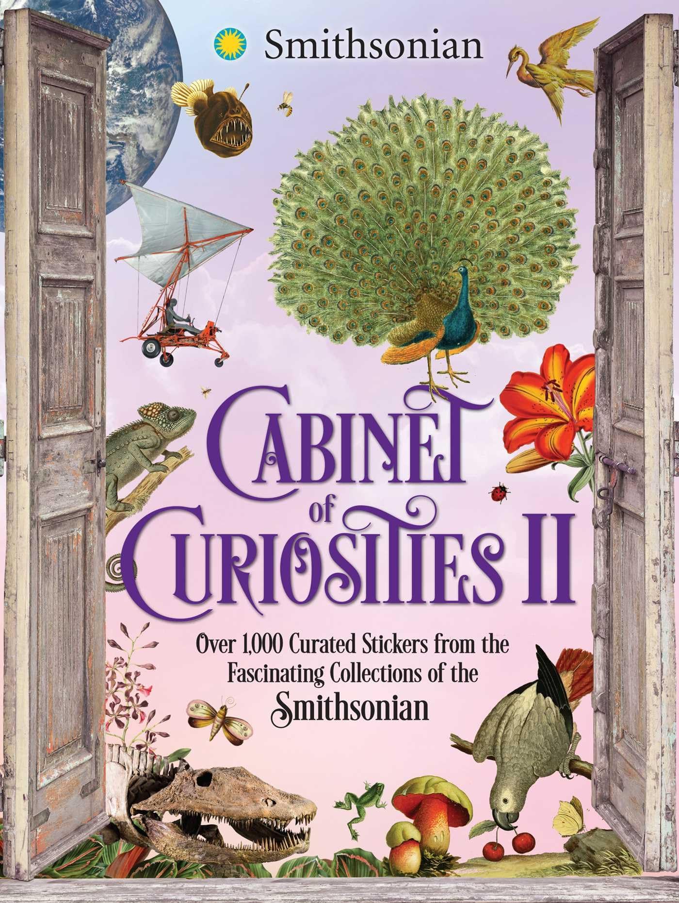 Cabinet of Curiosities II: Amazements and Oddities: 2 (Smithsonian Sticker Books)