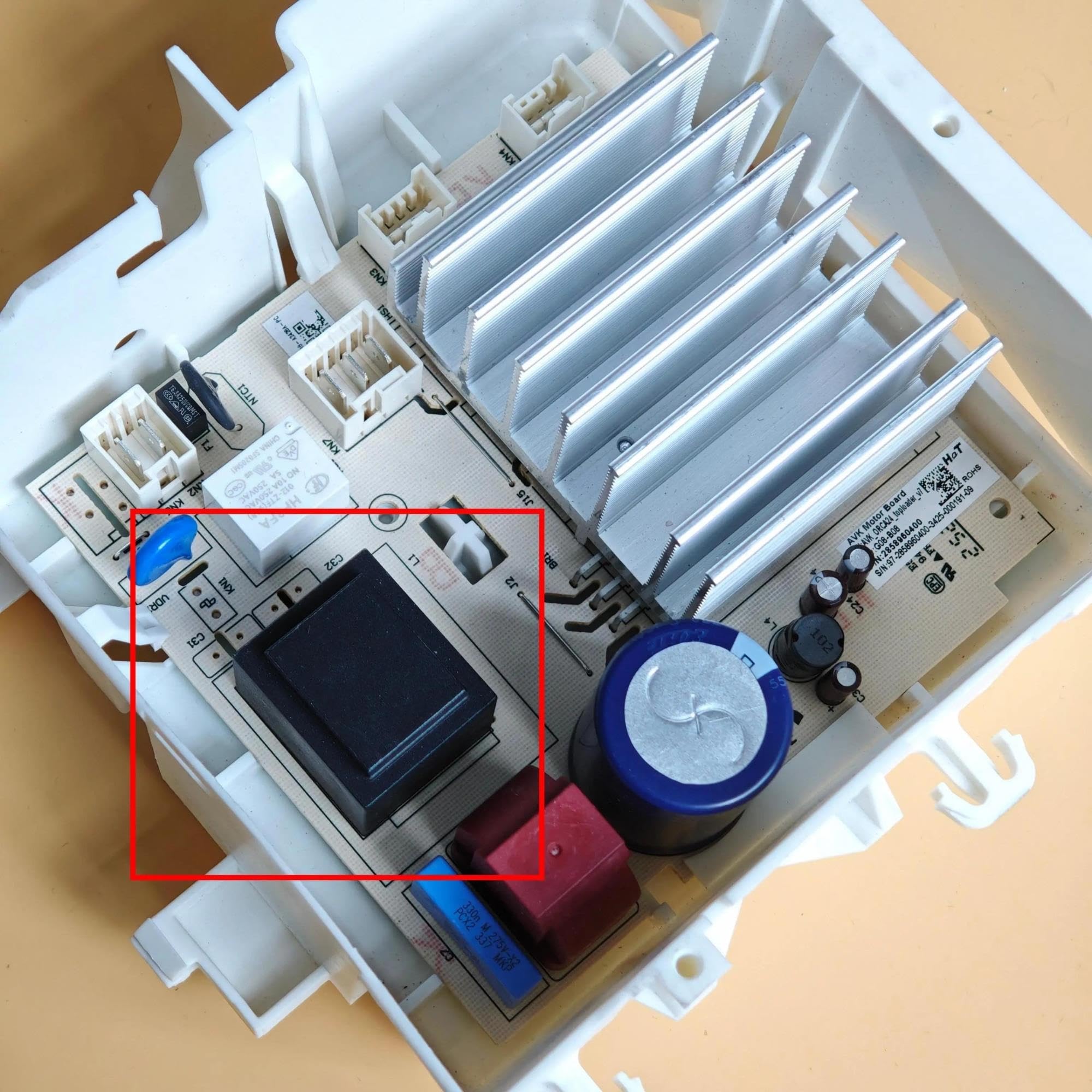 Adatto for Scheda di Comando Lavatrice G08-B08 W20017985 Circuito 2858960400/2857480100 modulo elettronico(2858960400)