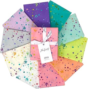 Tula Pink Saturday Stash Fairy Dust 10 Fat Quarters FreeSpirit Fabrics