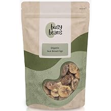 Organic Sun Dried Figs - Certified Organic - by Busy Beans Organic 500g