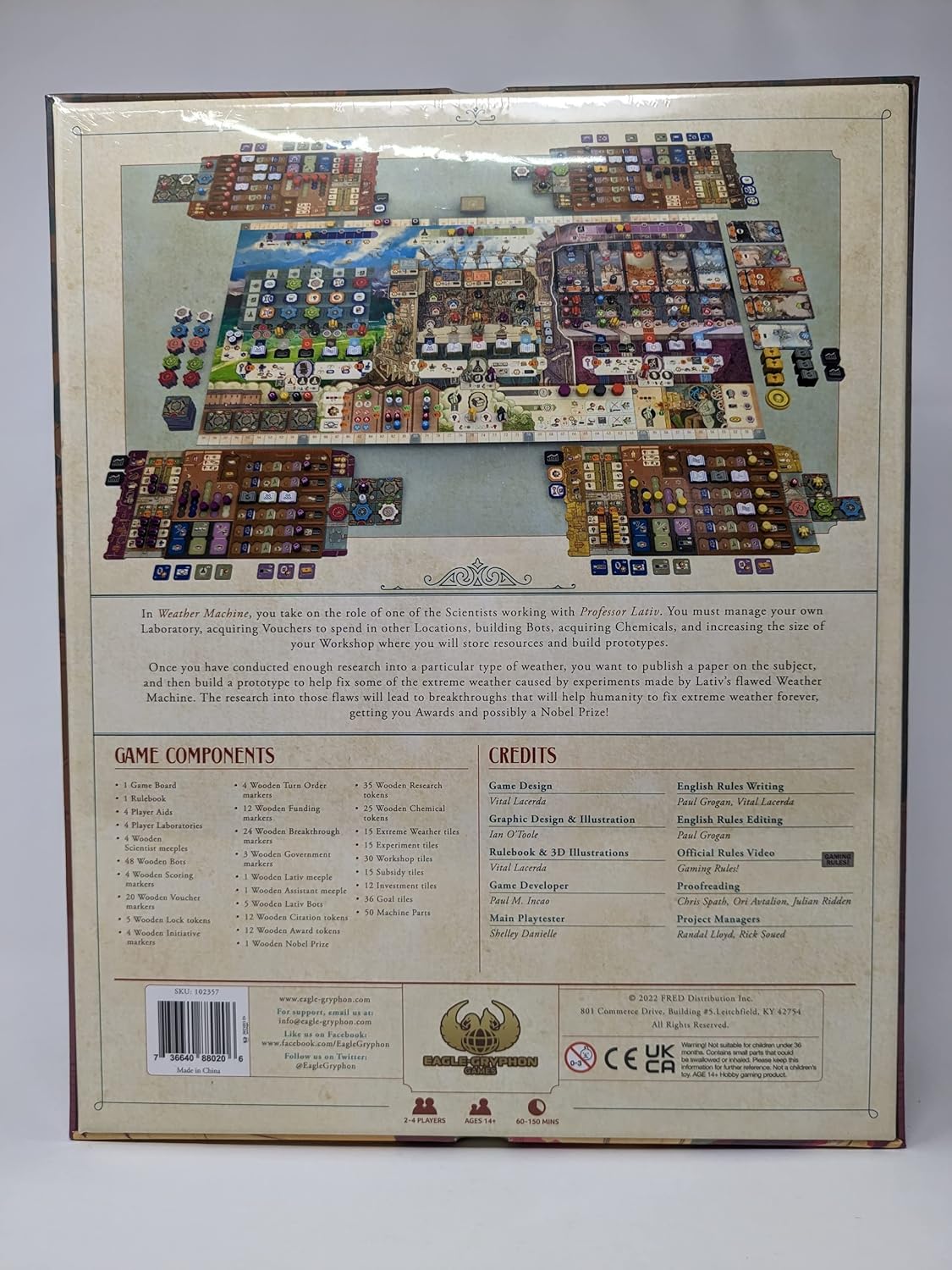 Weather Machine Board Game