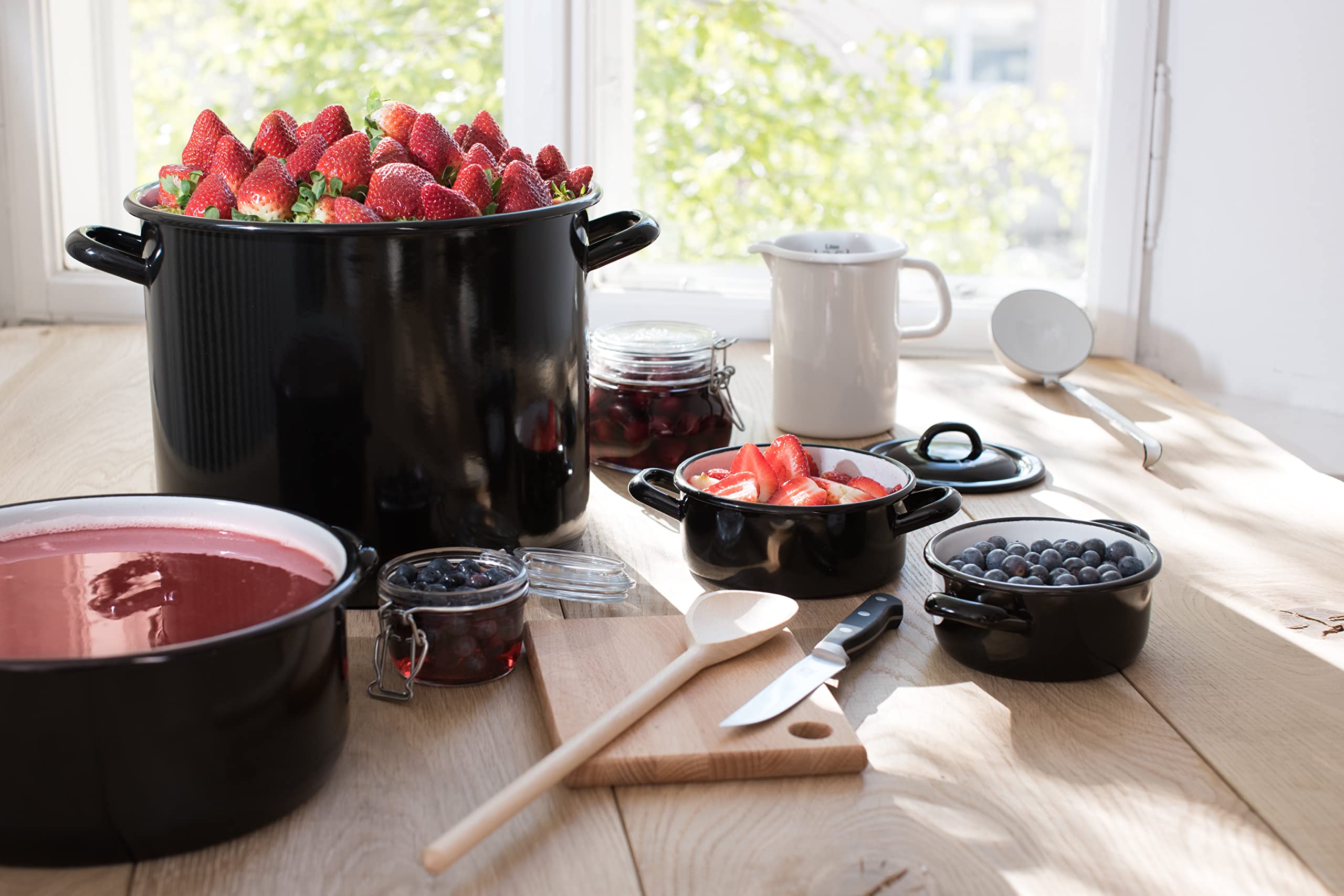 Riess Classic - Giants and Dwarfs Dwarf Casserole, Diameter-12 cm Black, diameter 12 - Image 2