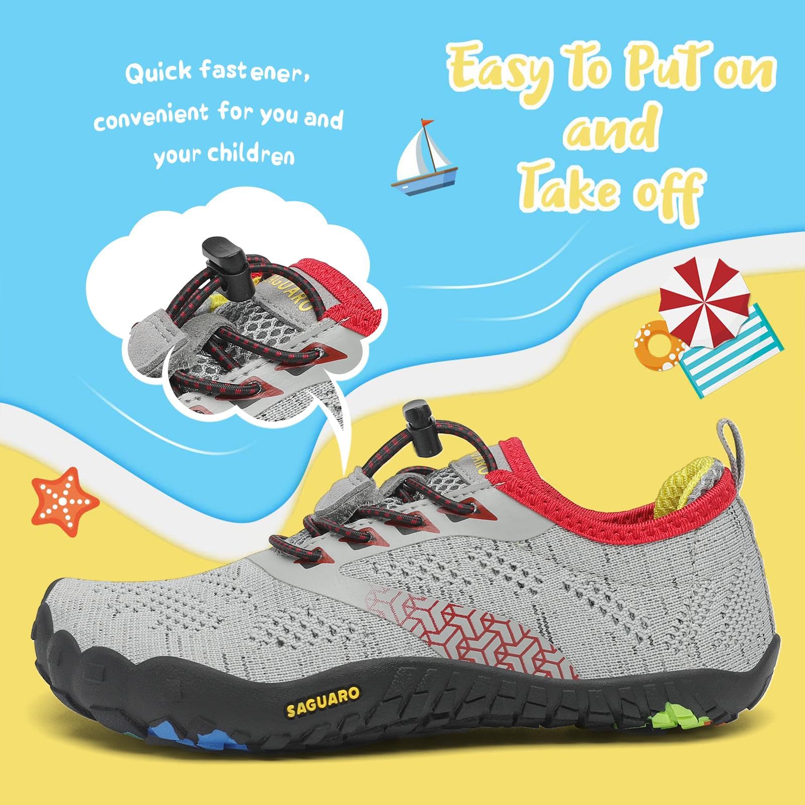 SAGUARO Scarpe da Trail Bambino Scarpe da Corsa per Ragazzi e Ragazze