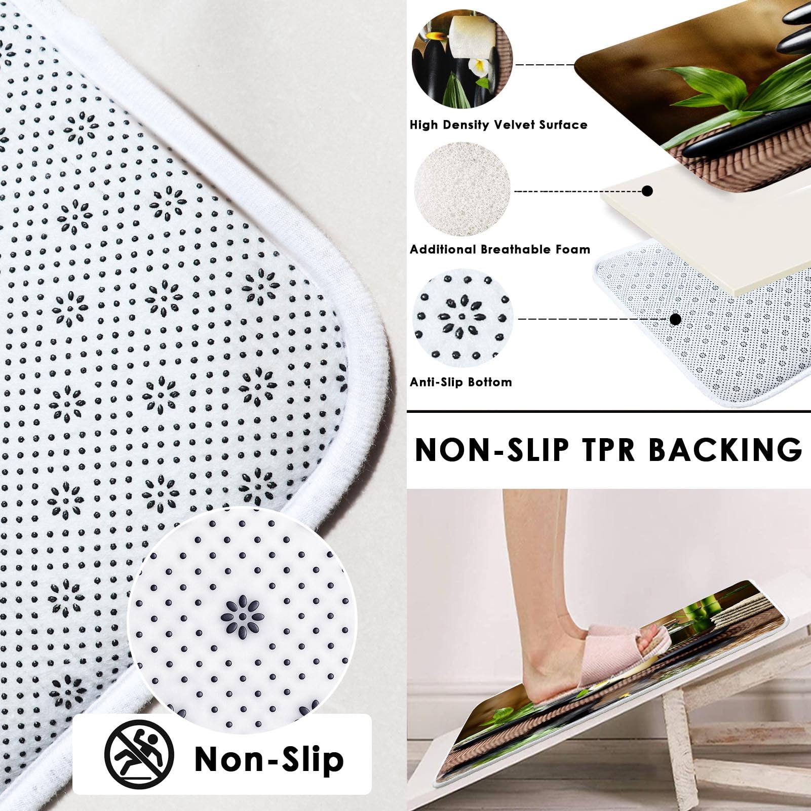 Ensemble De Tapis De Salle De Bain, Tapis De Salle De... Du 40,51 € | DHgate