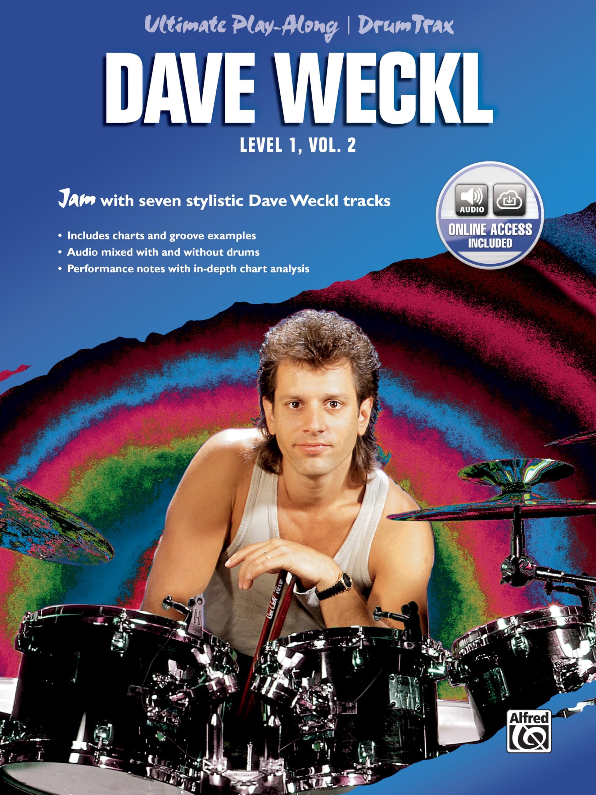 Ultimate Play-Along Drum Trax Level 1 Volume 2: Jam with 7 Stylistic Dave Weckl Tracks