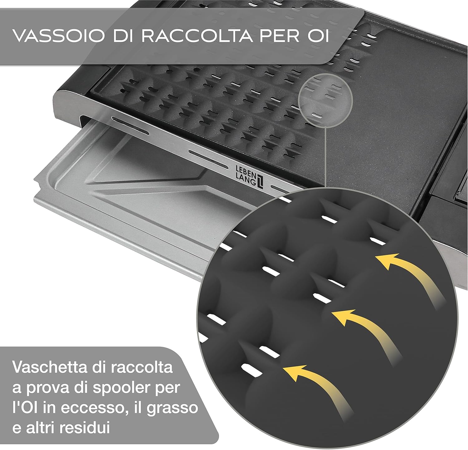 LEBENLANG Griglia elettrica per Barbeque - Con Termostato Digitale | senza fumo per Balcone e Interni | bistecchiera da Tavolo BBQ LEBENLANG Griglia elettrica per Barbeque - Con Termostato Digitale | senza fumo per Balcone e Interni | bistecchiera da Tavolo BBQ