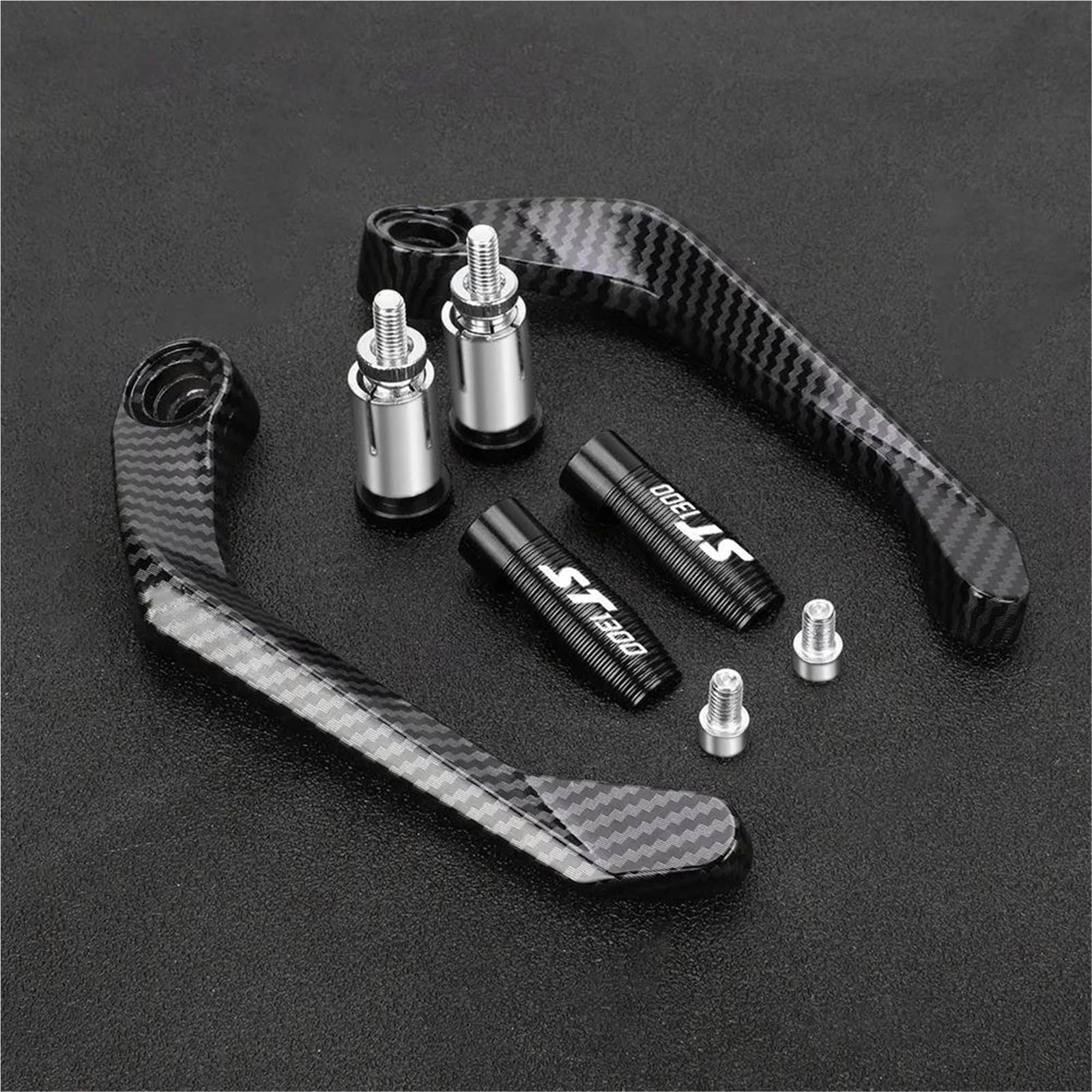 Harqhmvt Black For St1300 St1300a Motorcycle Accessories Cnc 7/8" 22Mm Handlebar Brake Clutch Levers Handle Bar Guard Protector