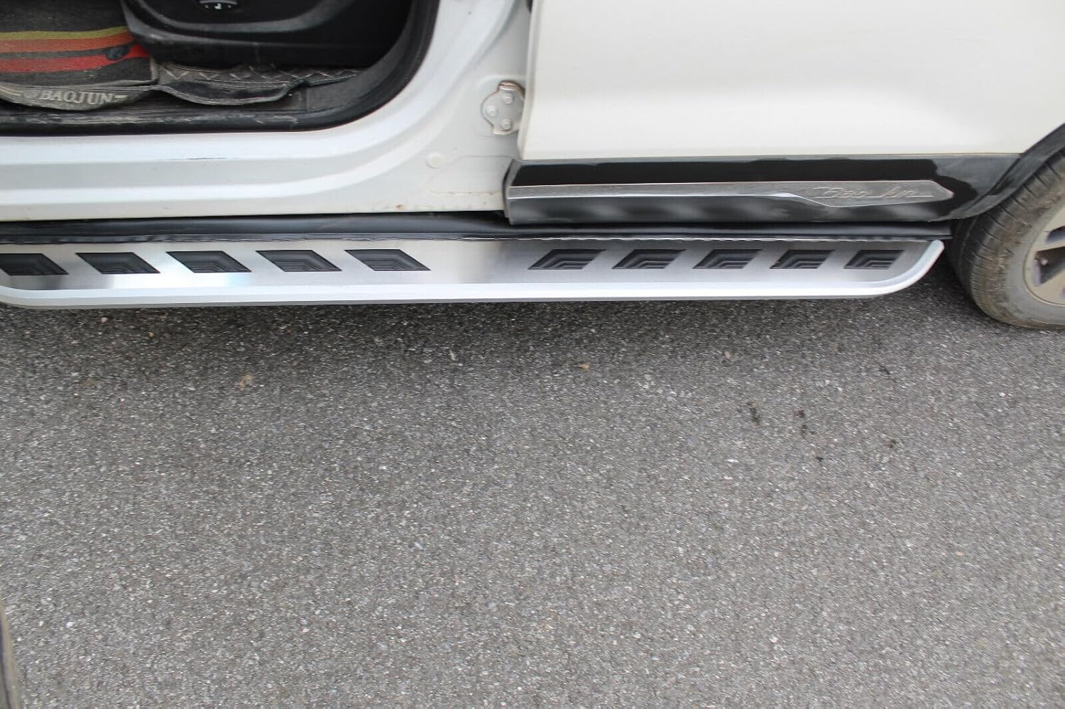 Running Boards Nerf Bar Compatible for 2019-2025 Hyundai Palisade Side Steps Pair Stainless Steel