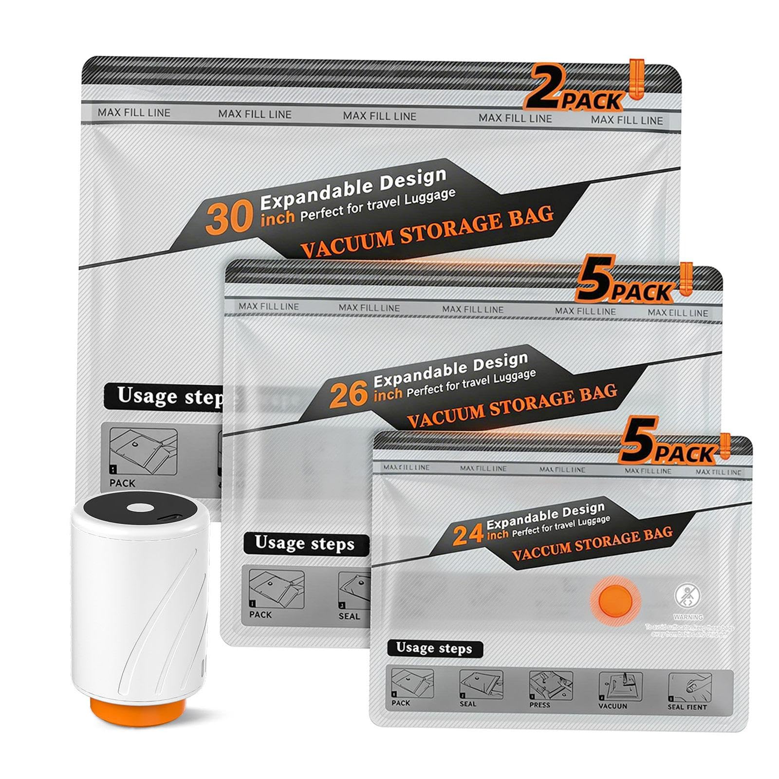 Electric Air Pump Pompa Elettrica Portatile con Accessori Multipli Funzione Gonfiaggio E Sgonfiaggio Ricarica USB Adatta per Giochi Piscina