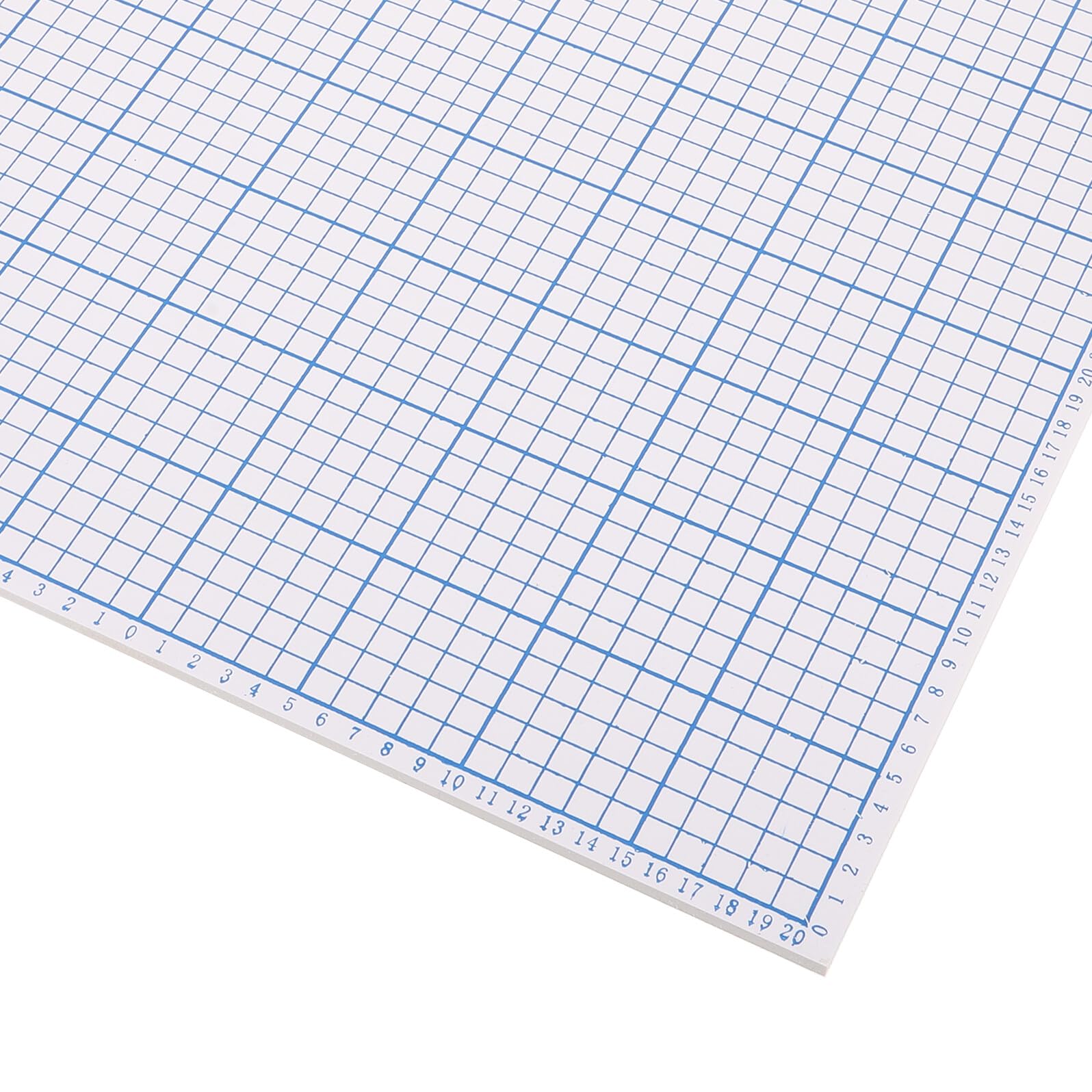Tappetino da Taglio per Macchina in Pvc 40cm, Sostituzione | Griglia Guida di Misura, Alta Durezza, Uso in Studio, Ricambio per Lavorazioni Tessili e Craft