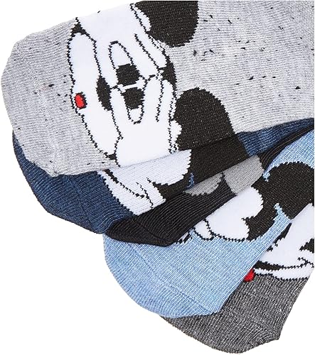 Miniatura 2 de Disney Paquete de 5 calcetines invisibles de Mickey Mouse para niños
