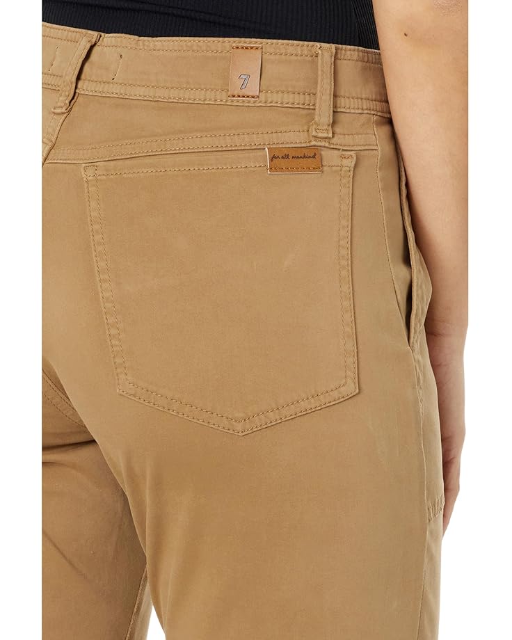 7 For All Mankind Darted Boyfriend Joggers in Safari - #3 of 4