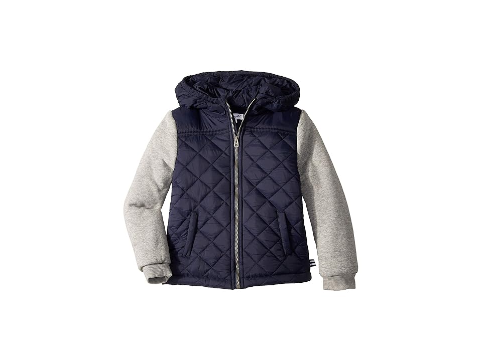 

Splendid Littles Jacket Puff with Hood (Toddler) (True Navy) Boy's Coat