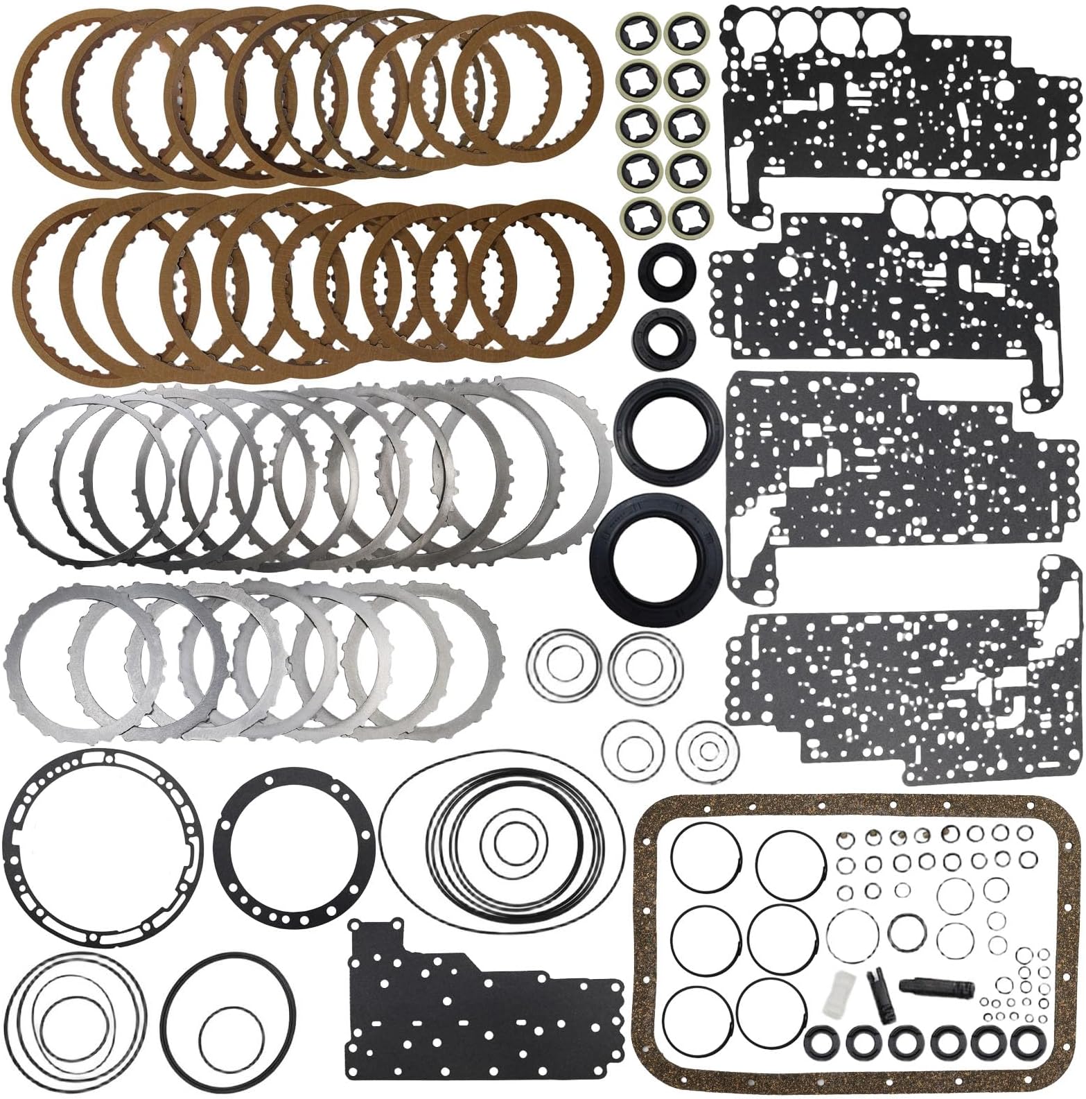Transmission Overhaul Master Rebuild Kit V4A51 R4A51 V5A51 R5A5 Compatible with Mitsubishi Montero Sport 3.0L 3.5L,1999-2004 for LEIBAO 04-11 V6 3.0L,for MONTERO XLS 01-02 V6 3.5L