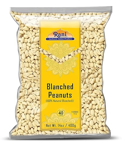 Rani Maní sin cáscara (descorticado, sin cocinar) 14 oz (400 g)  Todo natural  Vegano  Apto para gluten  Kosher  Producto fresco de EE. UU.