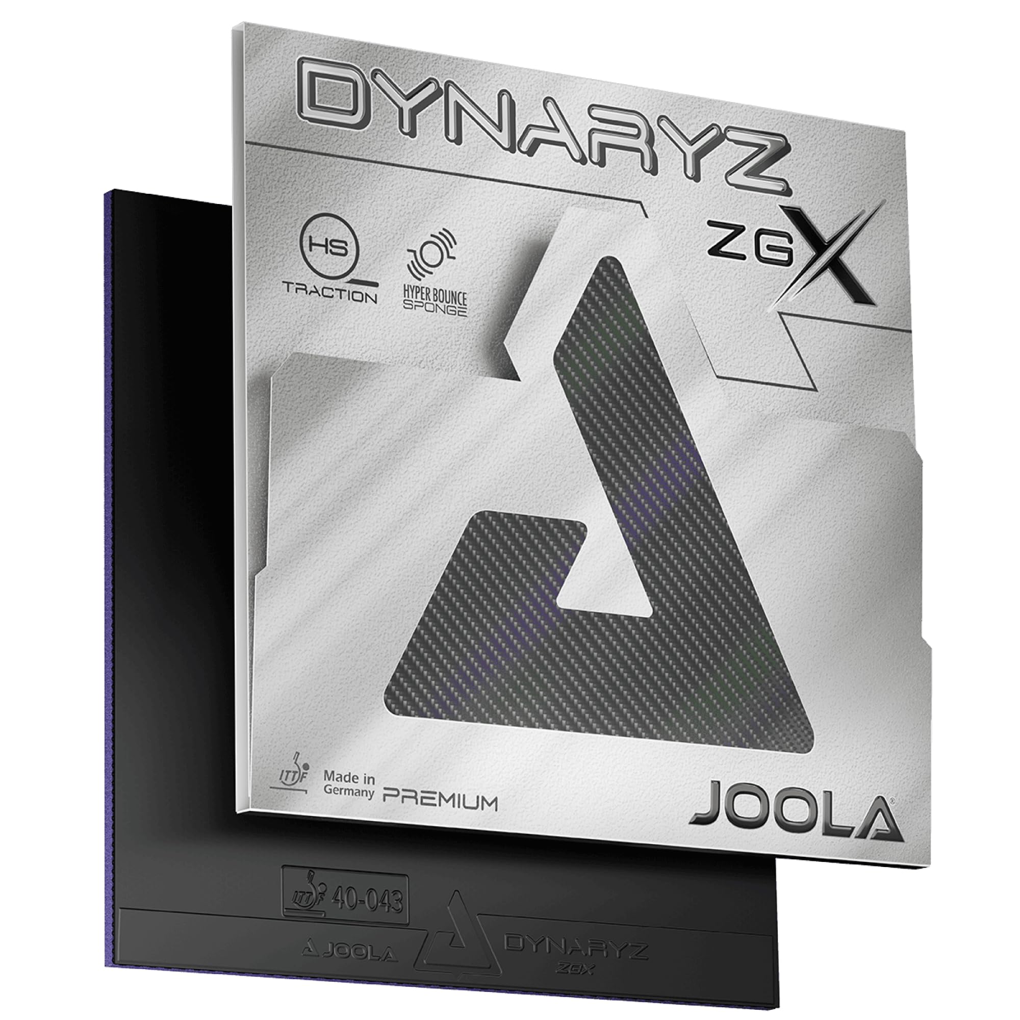 JOOLA Belag Dynaryz ZGX, schwarz, 2,3 mm