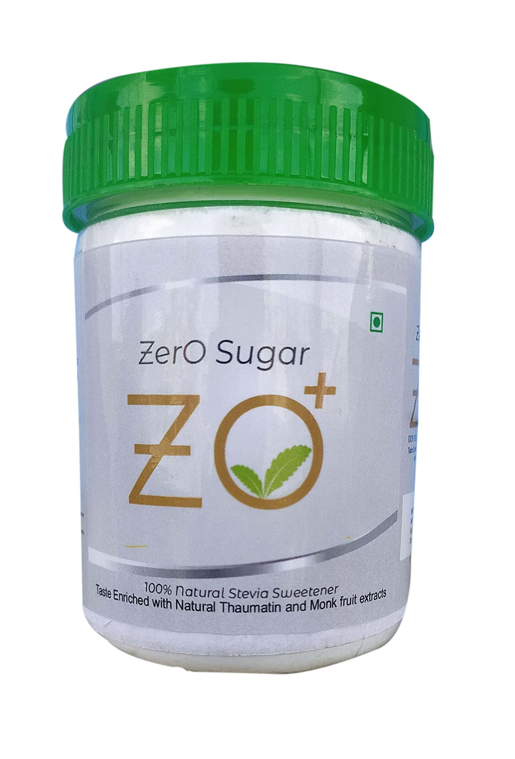 Buy ZO+ Stevia 100 gms PET Jar, Premium Natural Sweetener, ZeroCalorie