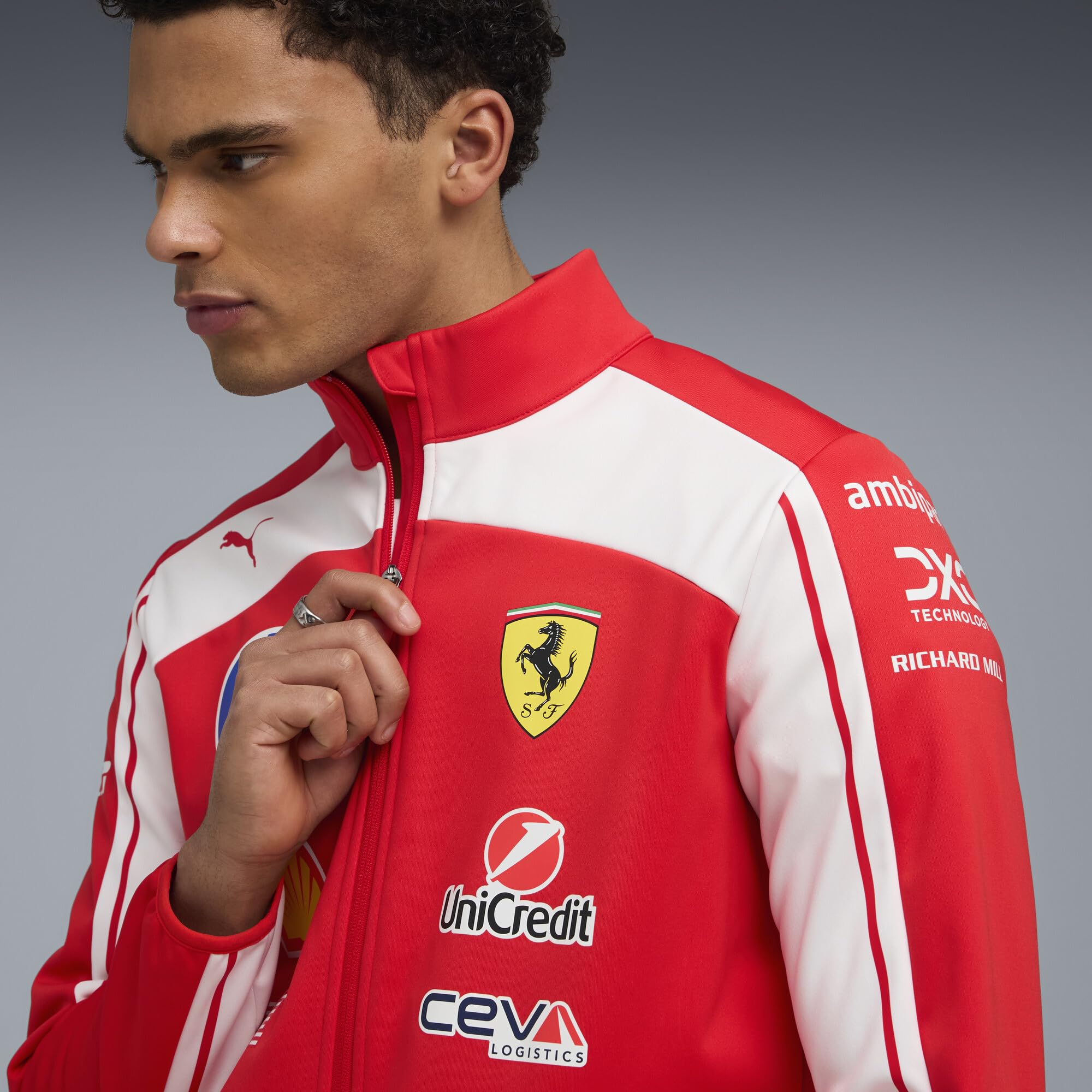 PUMA Scuderia Ferrari F1 2026 Veste softshell Team homme – Rouge