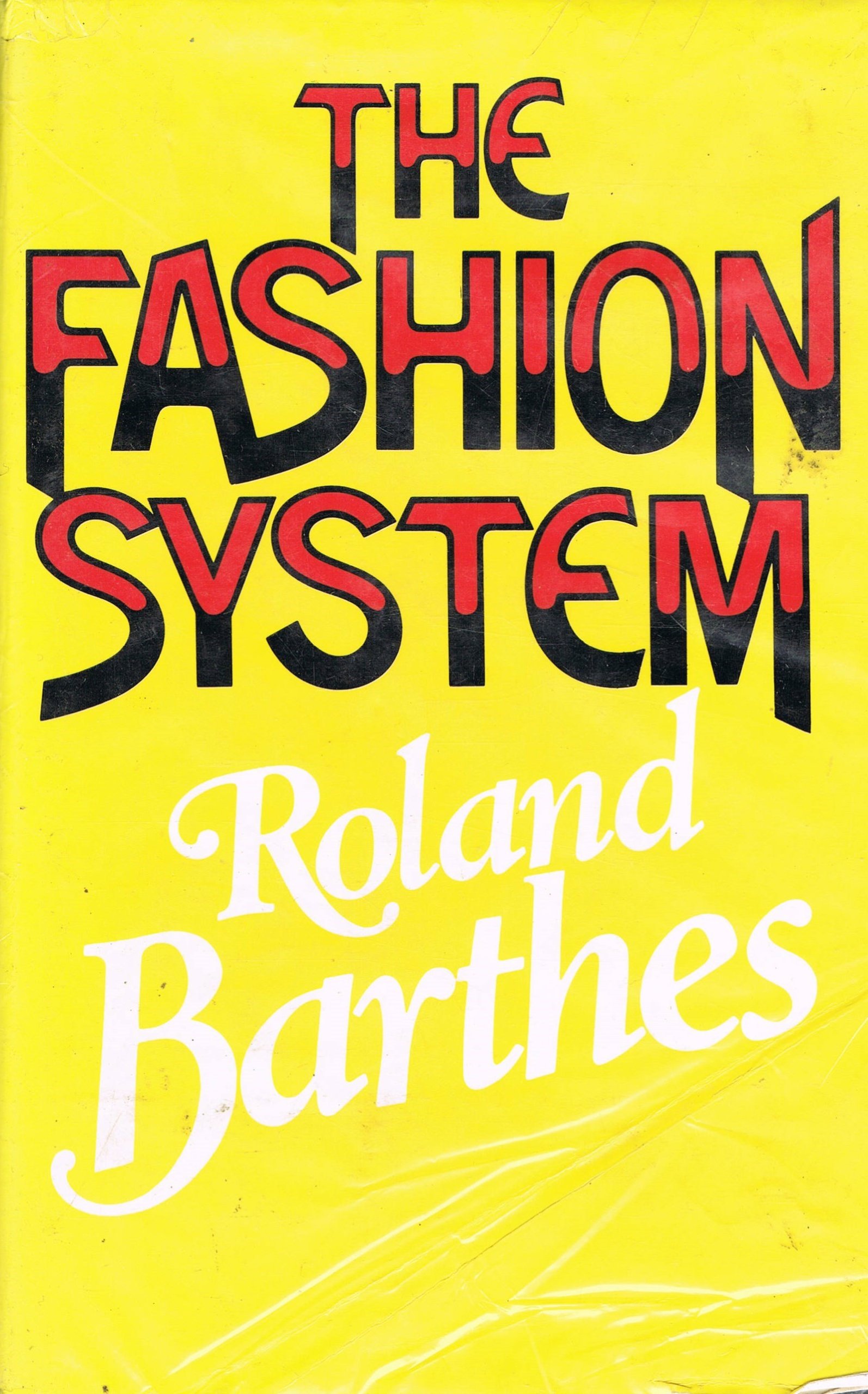 The Fashion System livre sociologie mode guide théorique sémiologie du vêtement