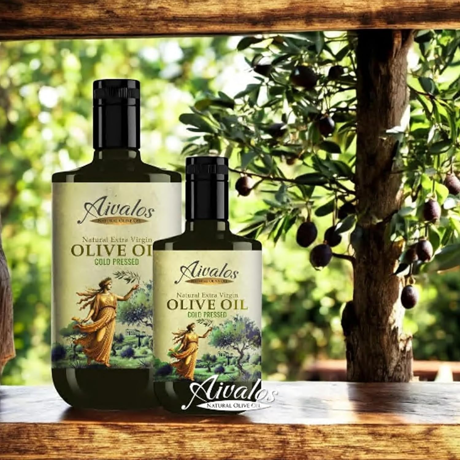 Aivalos Premium Single-Estate Extra Virgin Olive Oil (EVOO), Cold-Pressed, Single-Origin Mediterranean from Ayvalık Aegean Coast Turkey, Smooth, Peppery Flavor & Rich Finish, Naturally High in Polyphenols, Premium Unblended Fresh Harvest, Dark Glass Bottle - Image 8