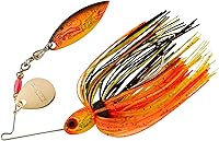 BOOYAH Pond Magic Spinnerbait Bass Lure - Small Water Specialist, 3/16oz Ultra-Fine Skirts & Premium Blades