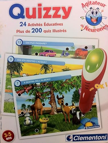Clementoni - 62100.2 - Educational and Scientific Games Quizzy A.D.N.