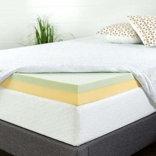 Meilleur surmatelas aux matériaux naturels: le modèle AZ-GTFT-400Q de Zinus