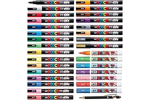 Uni Poska Pen Set: Unleash Your Artistic Flair with 31 Vibrant Shades