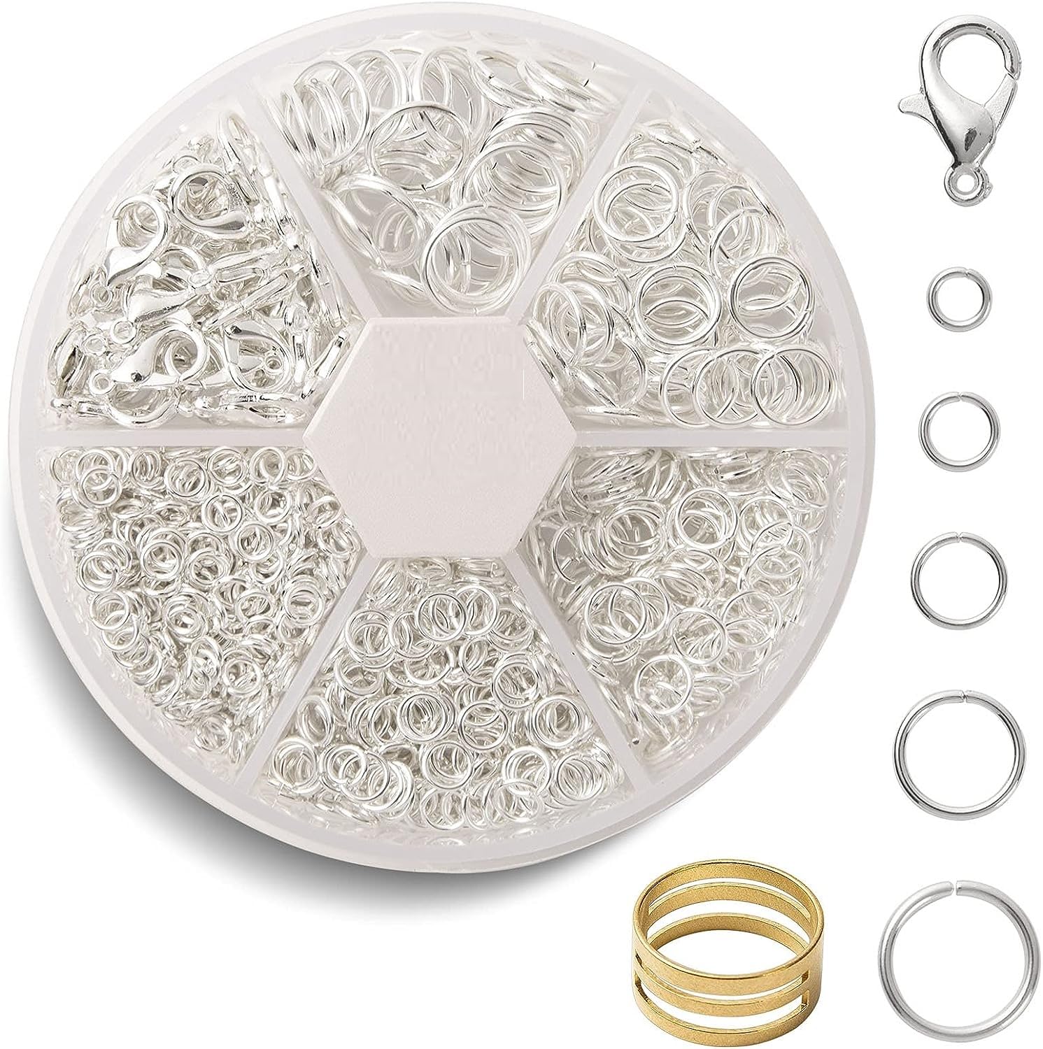 Dhruv Crafts 1021 Jewelry Making Accessories Findings Set Earring Making Kit Lobster Clasp Open Jump Rings Repair Tools DIY Jewelry Making Supplies (B0CKNT5H1G) Amazon Price History, Amazon Price Tracker