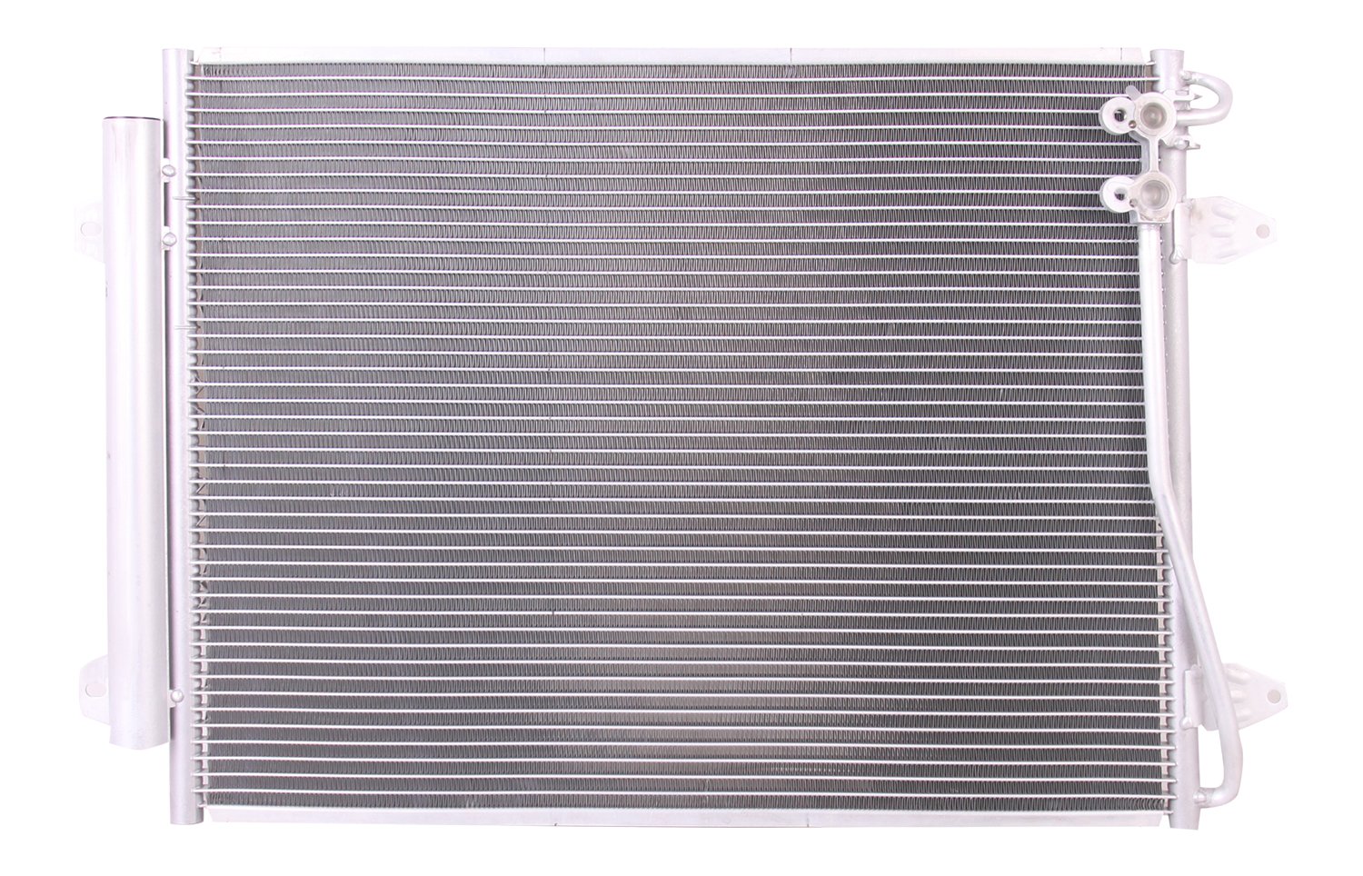VW39018A Replacement Alumnium AC Condenser-05- VW PASSAT '05-1.8/2.0/3.2/3.6 PETROLPFC W/SUBCOOL 16mm (CON-3493)