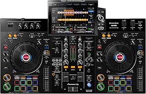 Pioneer DJ XDJ-RX3 Digital DJ System - 2 Channel Performance All In One DJ Controller - 10.1 Inch Touchscreen - Serato DJ Pro Compatible - DJ Mixer With 2 Decks