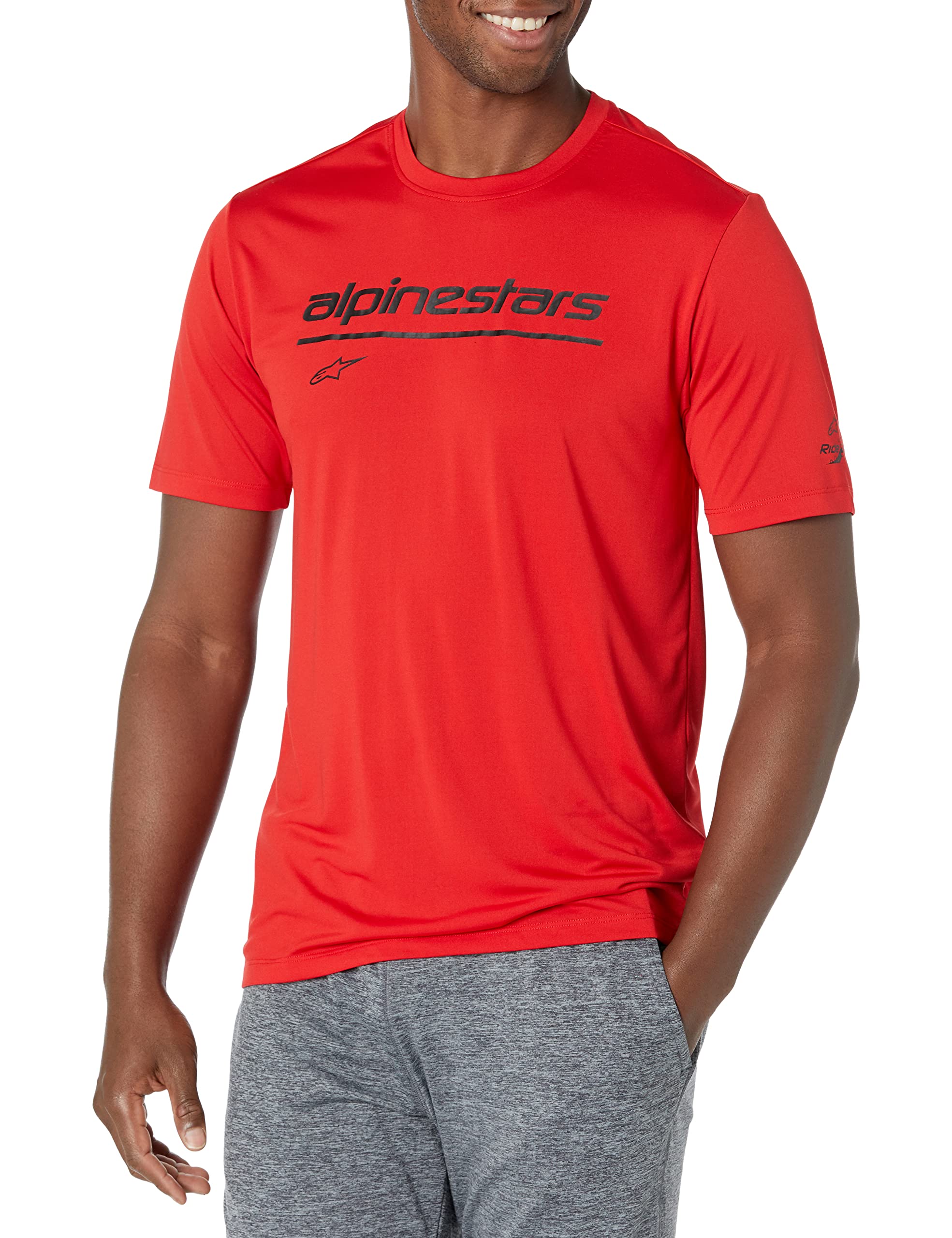 Alpinestarsmens Tech Line Up Performance Tee T-Shirt